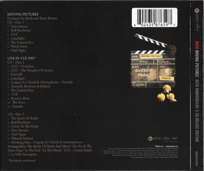 CD musique Rush - Moving Pictures (40th Anniversary) (Reissue) (Remastered) (3 CD) - 6