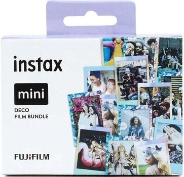 Papier photo Fujifilm Instax Mini Deco Film Bundle Deco Bundle 30 pièces papier photo - 2