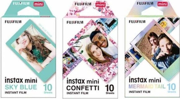 Papier photo Fujifilm Instax Mini Deco Film Bundle Deco Bundle 30 pièces papier photo - 3