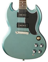 Elektromos gitár Epiphone SG Special P-90 Faded Pelham Blue Elektromos gitár - 3