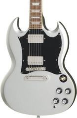 Elektromos gitár Epiphone SG Standard Silver Mist Elektromos gitár - 4