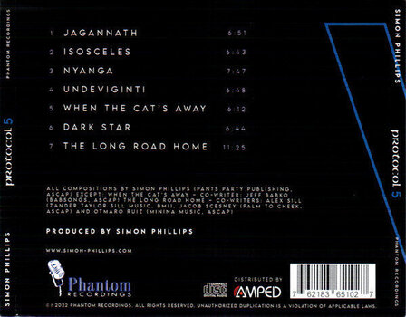 CD диск Simon Phillips - Protocol V (CD) - 4