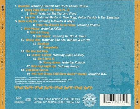 CD de música Snoop Dogg - The Best Of Snoop Dogg (CD) - 4