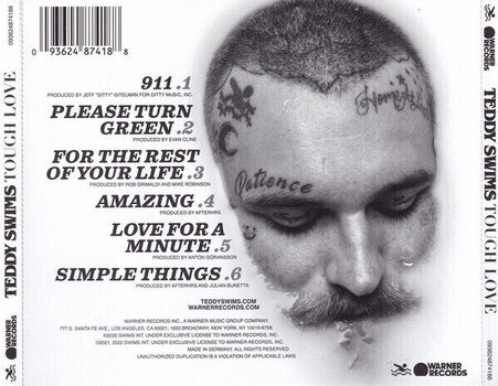 Musik-CD Teddy Swims - Tough Love (CD) - 4