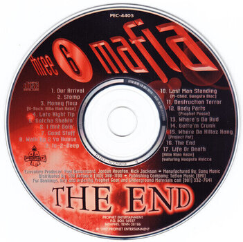 CD muzica Three 6 Mafia - Da End (CD) - 3