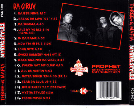 Musik-cd Three 6 Mafia - Mystic Stylez (CD) - 4