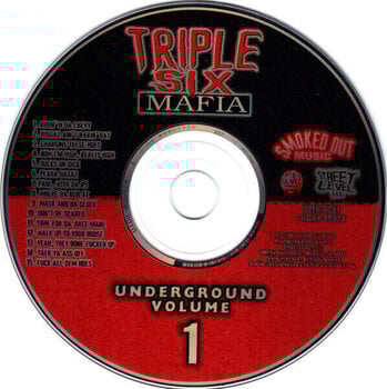 Musiikki-CD Three 6 Mafia - Underground 1 (1991-1994) (CD) - 3