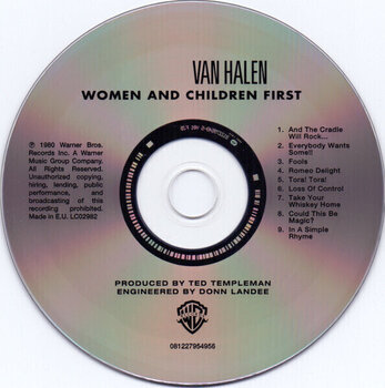Musik-CD Van Halen - Women & Children First (Reissue) (Remastered) (CD) - 3