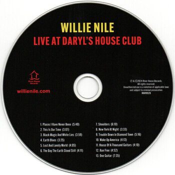 Glazbene CD Willie Nile - Live At Daryl's House Club (CD) - 3
