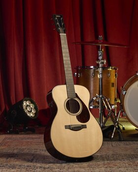 Електро-акустична китара Джъмбо Yamaha FS9 MX Natural Електро-акустична китара Джъмбо - 9