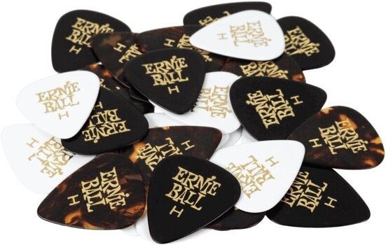 Pană Ernie Ball Heavy Assorted Color Pick 12 pc Pană - 2