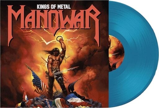LP ploča Manowar - Kings Of Metal (Reissue) (Transparent Blue Coloured) (LP) - 2
