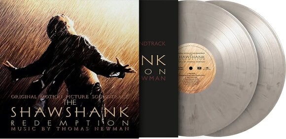 Vinyl Record Thomas Newman - Shawshank Redemption (White Marbled Coloured) (Anniversary Edition) (Insert) (2 LP) - 2
