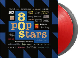 LP ploča Various Artists - 80S Pop Stars Collected (Red & Silver Coloured) (180 g) (Limited Edition) (Insert) (2 LP) - 1