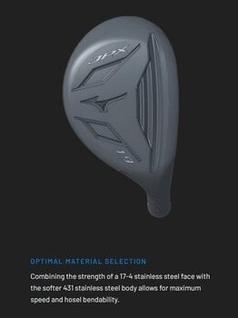 Golfschläger - Hybrid Mizuno JPX Fli-Hi Rechte Hand 22° Regular Golfschläger - Hybrid - 12