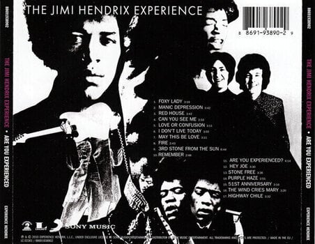 CD musicali The Jimi Hendrix Experience - Are You Experienced (CD) - 3