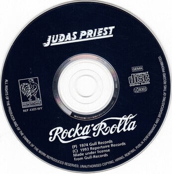 Musik-cd Judas Priest - Rocka Rolla (Reissue) (CD) - 2