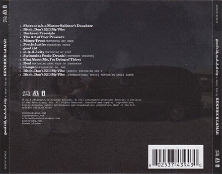 Musik-CD Kendrick Lamar - Good Kid, M.A.A.D City (CD) - 3