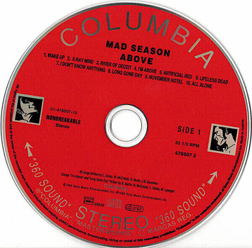 CD musique Mad Season - Above (CD) - 2