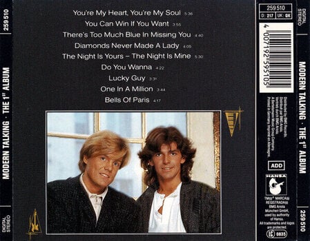 Musik-CD Modern Talking - The 1st Album (CD) - 3