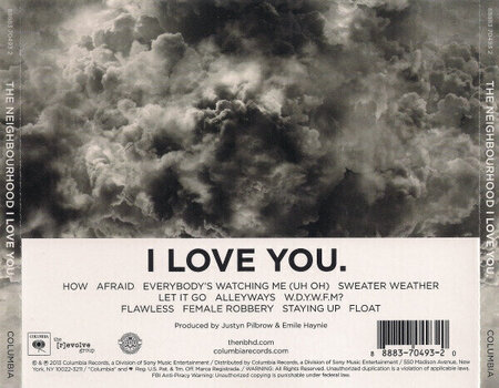 Glazbene CD The Neighbourhood - I Love You. (CD) - 3