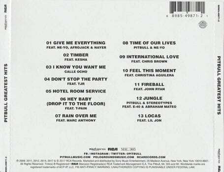 Musik-CD Pitbull - Greatest Hits (CD) - 3