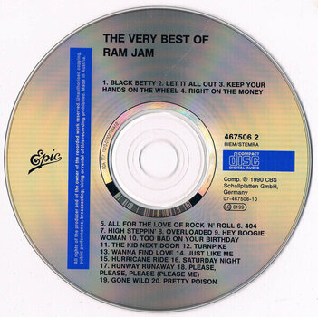 CD muzica Ram Jam - Very Best Of Ram Jam (CD) - 2