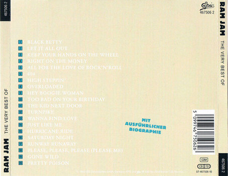 CD muzica Ram Jam - Very Best Of Ram Jam (CD) - 3