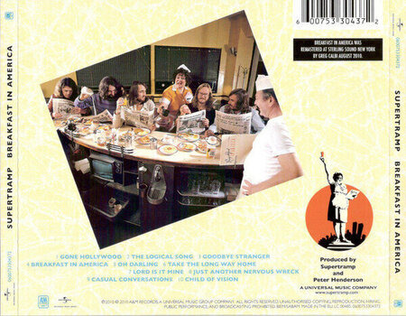 Musiikki-CD Supertramp - Breakfast In America (Remastered) (CD) - 3