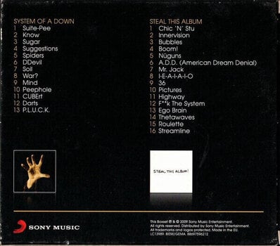 Muzikos kompaktinis diskas System of a Down System of a Down/Steal This Album! (Slipcase) (2 CD) - 8