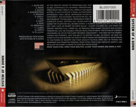 Glazbene CD System of a Down - System Of A Down (CD) - 3