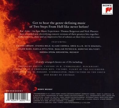 CD musicali Two Steps From Hell - Live - An Epic Music Experience (2 CD) - 3
