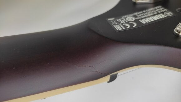 Guitarra elétrica Yamaha RSS20L Black Guitarra elétrica (Danificado) - 3