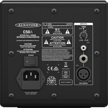 Actieve studiomonitor Behringer C50A Actieve studiomonitor Black - 4