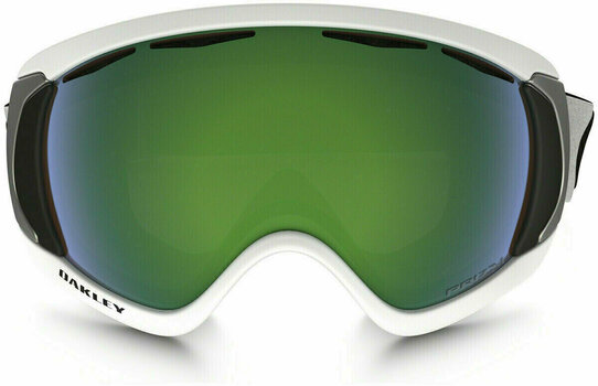 Ski Brillen Oakley Canopy Matte White w/Prizm Jade Iridium 18/19 - 2