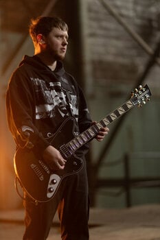 E-Gitarre Jackson Pro Series Lee Malia LM-87 AM Open Pore Black E-Gitarre - 12