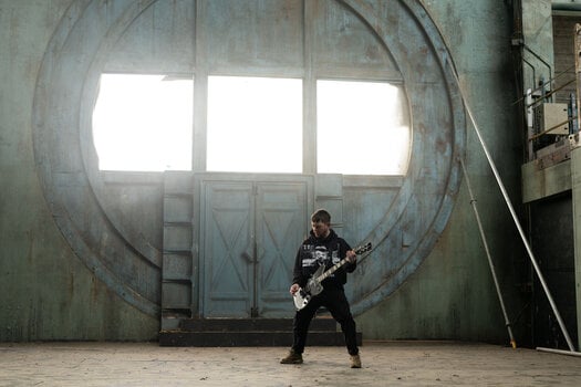 E-Gitarre Jackson Pro Series Lee Malia LM-87 AM Open Pore Black E-Gitarre - 16