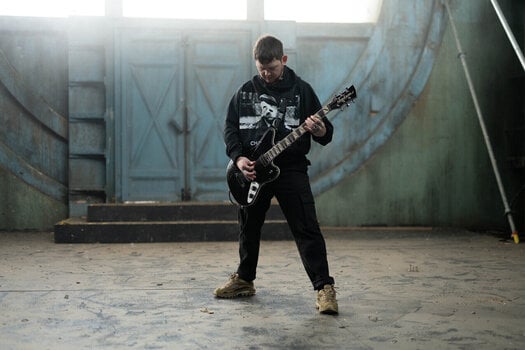 E-Gitarre Jackson Pro Series Lee Malia LM-87 AM Open Pore Black E-Gitarre - 20