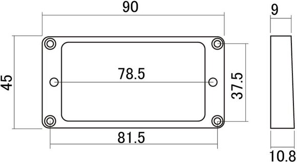 китара Hosco MR-1R Ivory китара - 2