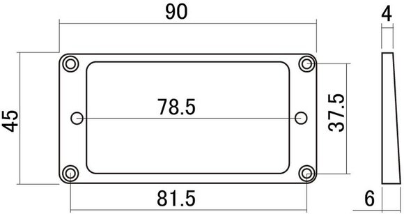 китара Hosco MR-1F Black китара - 2