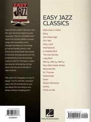 Note Hal Leonard Easy Jazz Play-Along Volume 3: Classics Note - 1
