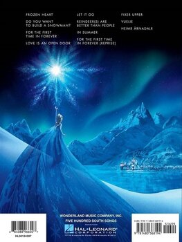 Notas Hal Leonard Frozen Notas - 2