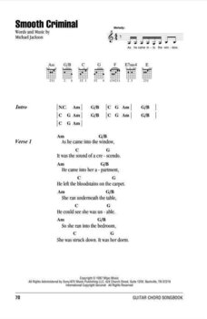 Noten Hal Leonard Guitar Chord Songbook: Michael Jackson Noten - 4