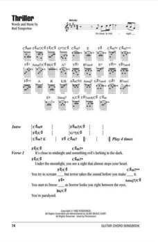 Noten Hal Leonard Guitar Chord Songbook: Michael Jackson Noten - 5