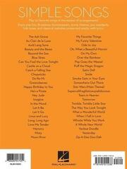 Noty Hal Leonard Simple Songs Noty - 1