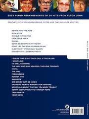 Sheet Music Wise Publications Really Easy Piano: Elton John Sheet Music - 1