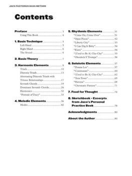 Noten Hal Leonard Jaco Pastorius Bass Method Noten - 2