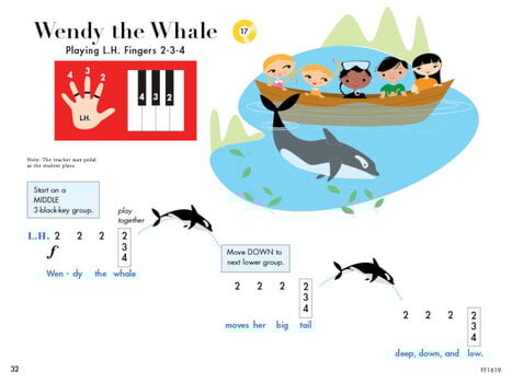 Notas Faber Piano Adventures My First Piano Adventure Notas - 5
