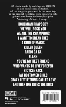 Note Hal Leonard The Little Black Songbook: Queen Note - 2