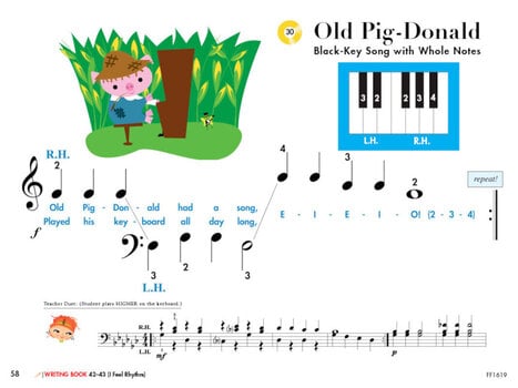 Notas Faber Piano Adventures My First Piano Adventure Notas - 7